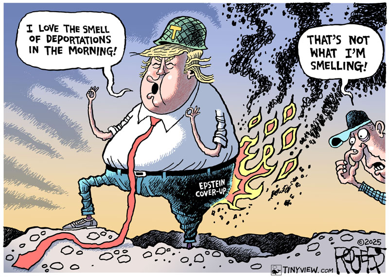 https://cdn.tinyview.com/rob-rogers/2025/09/11/trumpocalypse/20250911_Trumpocalypse.jpg