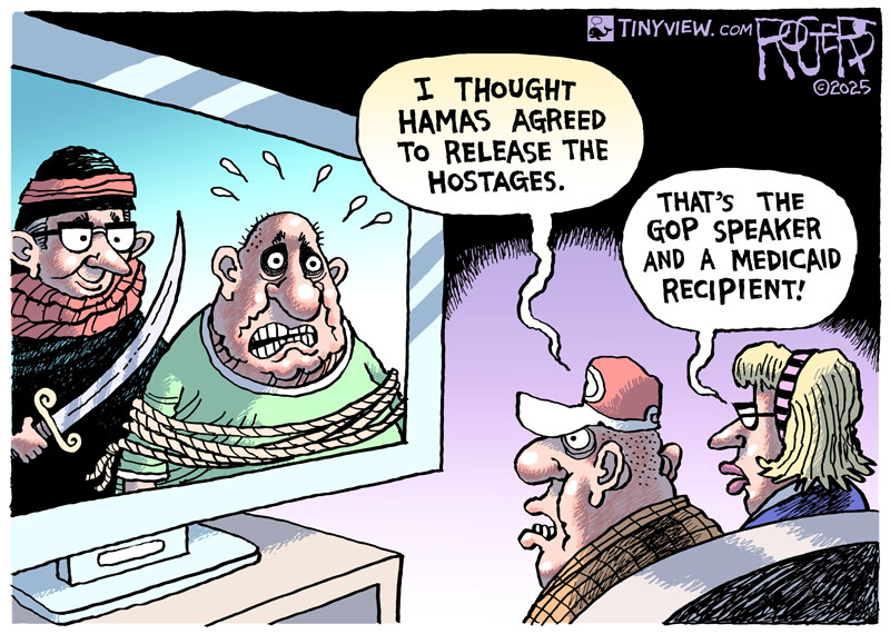 https://cdn.tinyview.com/rob-rogers/2025/10/11/hostage-crisis/20251011_Hostage_Crisis.jpg