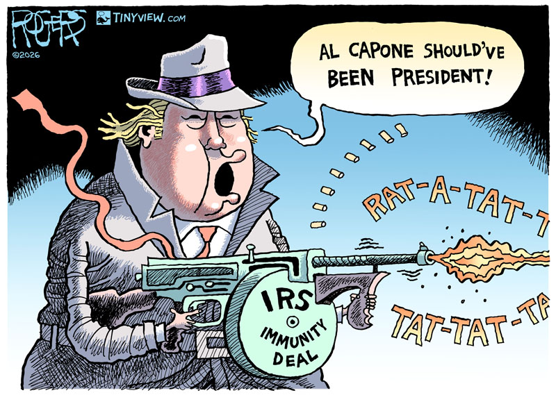 https://cdn.tinyview.com/rob-rogers/2026/08/04/gangster-trump/20260806_Gangster_Trump.jpg