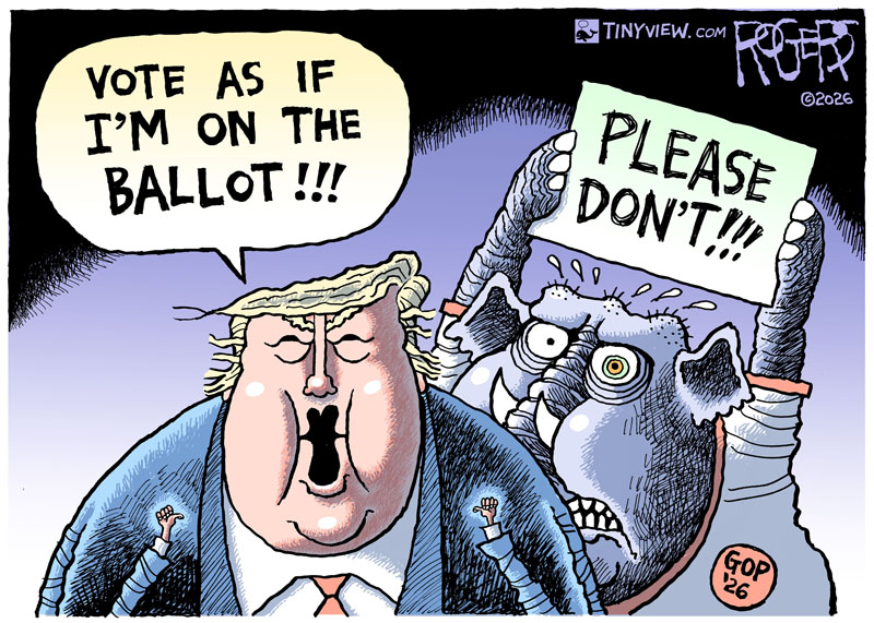 https://cdn.tinyview.com/rob-rogers/2026/09/02/trump-on-the-ballot/20260904_Trump_on_the_Ballot.jpg