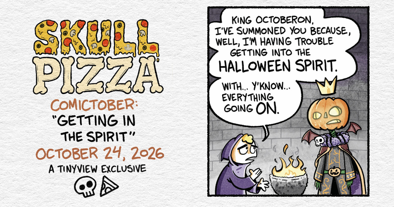 Comictober: Getting in the Spirit