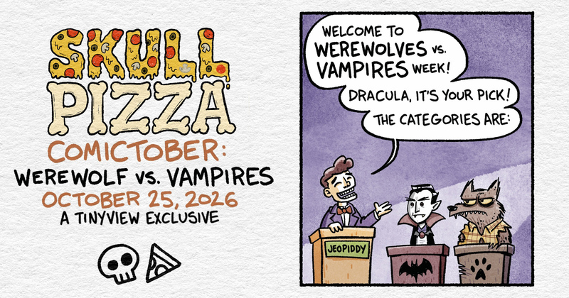 Comictober: Werewolf vs. Vampires