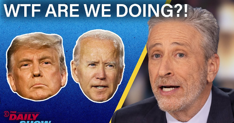 Jon Stewart Tackles The Biden-Trump Rematch That Nobody Wants