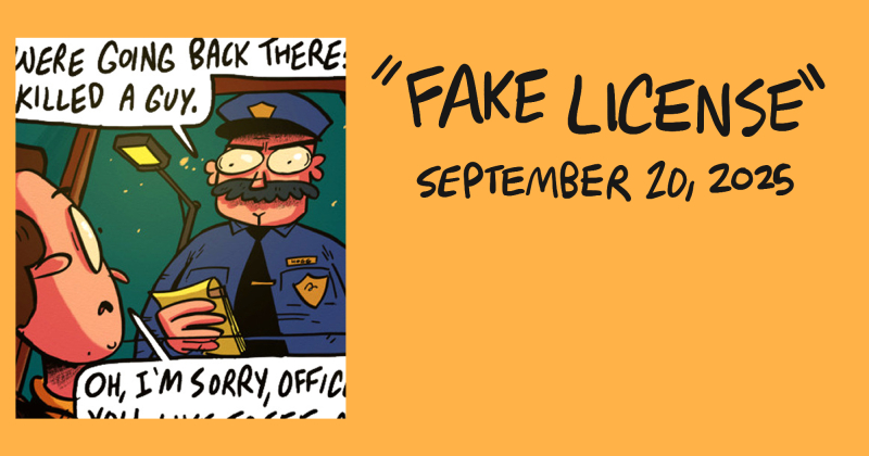 Fake license 
