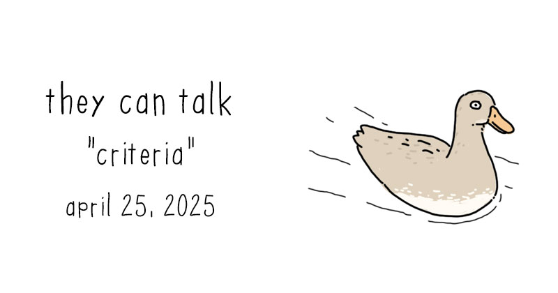 criteria