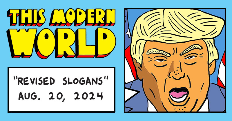 Revised campaign slogans
