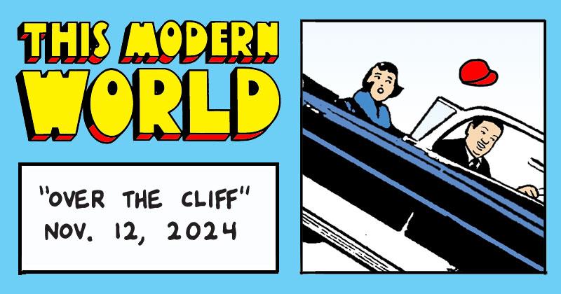 Over the cliff