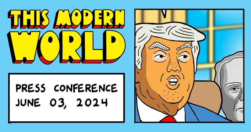 The press conference