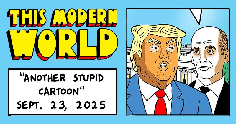 Another stupid cartoon!